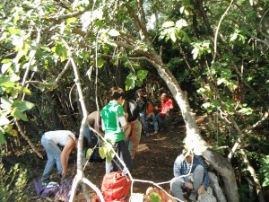 Cambio abiti all'uscita