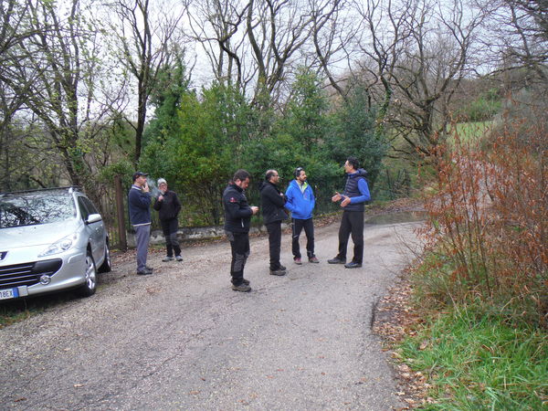 qualche chiacchiera prima di cambiarsi